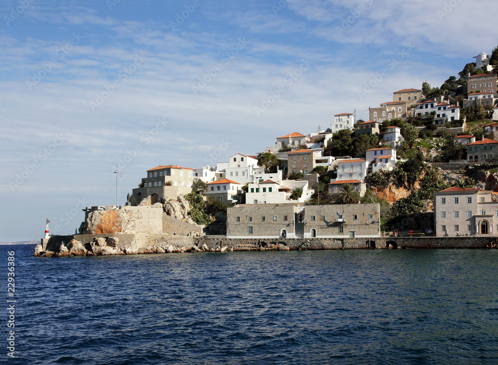 Greek island Hydra