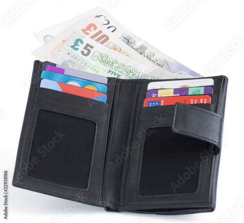 Εκτύπωση καμβά Uk sterling money notes and credit cards