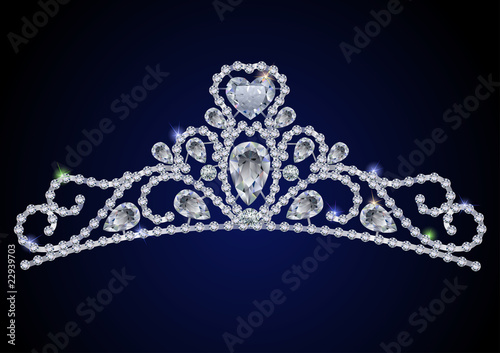 Diamond tiara photo
