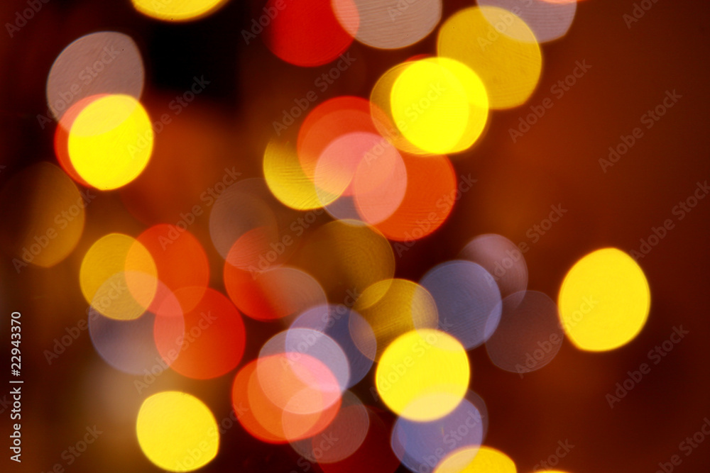 Obraz premium Bright colorful abstract bokeh circles for background