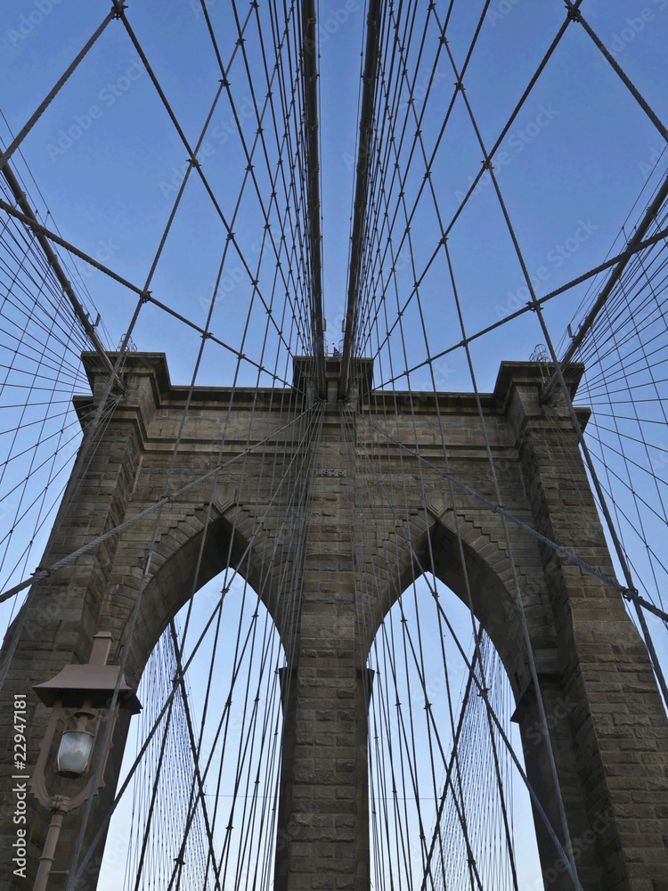 Obraz premium Most Brookliński