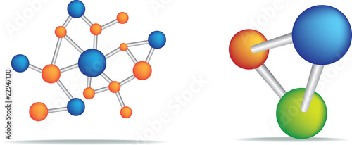 science symbol of cells