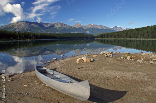 Lake patricia in Jasper national park.