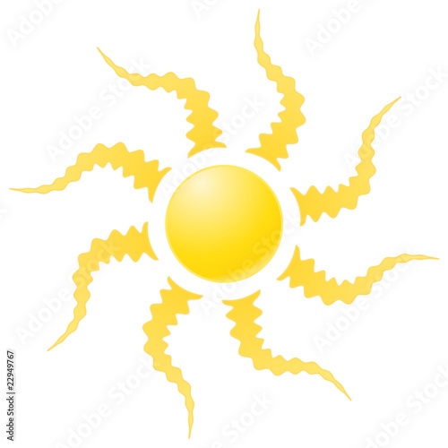 Fototapeta Hot Sun