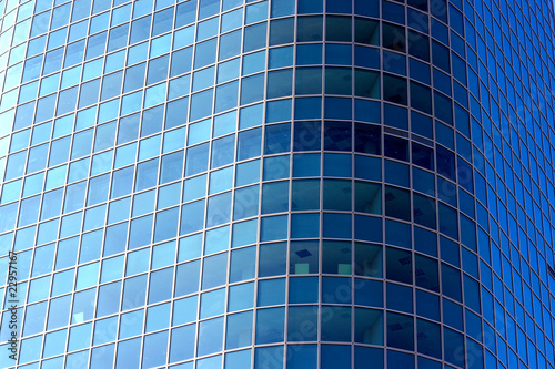 glass building structure close up