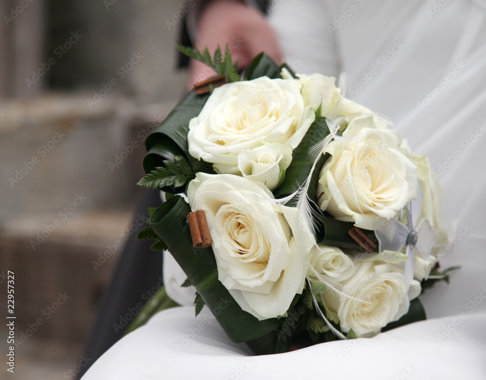 Obraz premium le bouquet de la mariée