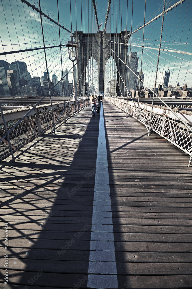 Fototapeta premium Brooklyn Bridge, New York