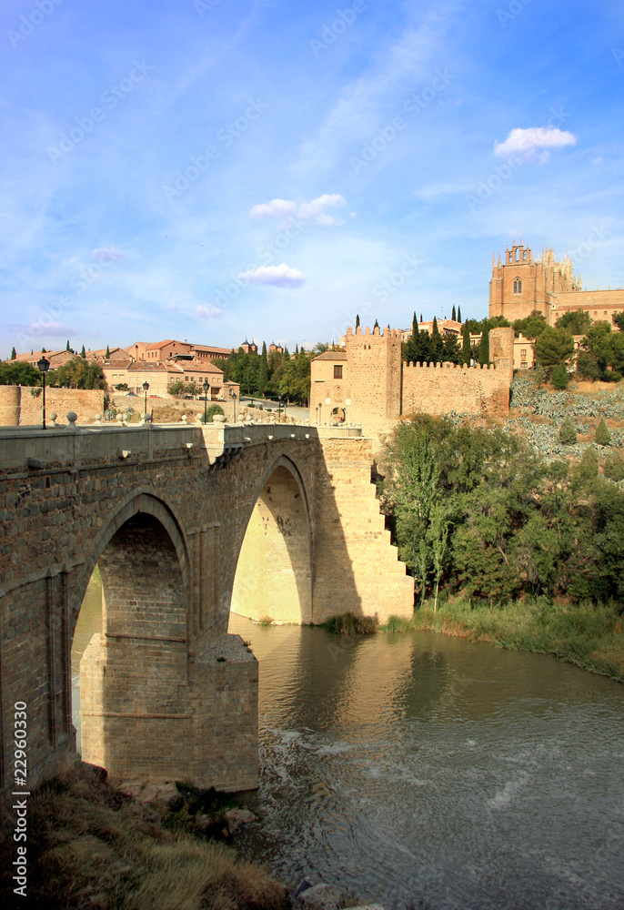 Saint Martin bridge, Toledo, Spain