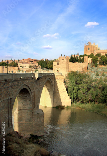 Saint Martin bridge, Toledo, Spain
