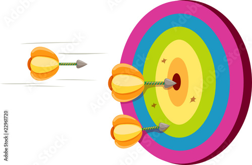 dart on target