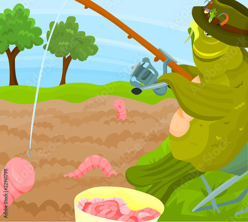 Summer story C - Worm hunting