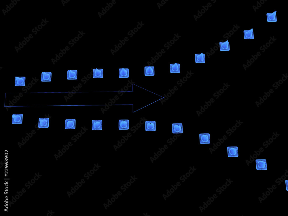 Obraz premium Obstacle overcoming