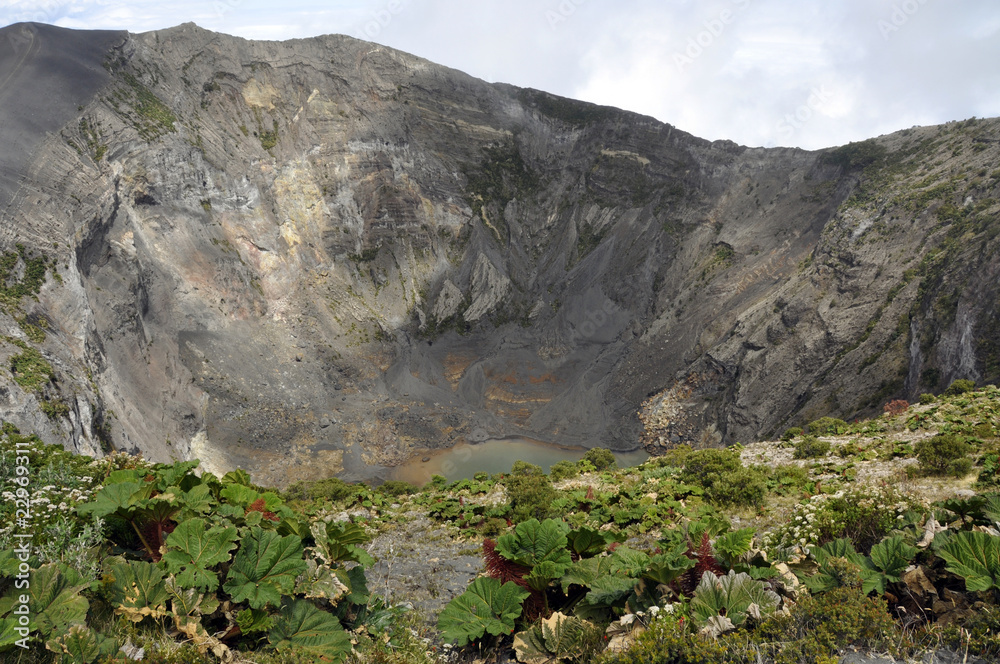 Obraz premium volcan irazu