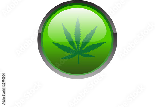 Cannabis button