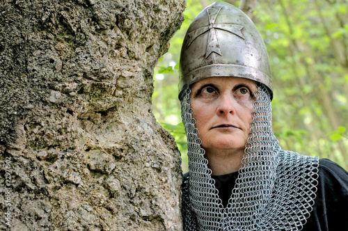 Krimhilde mittelalterliches Portrait photo