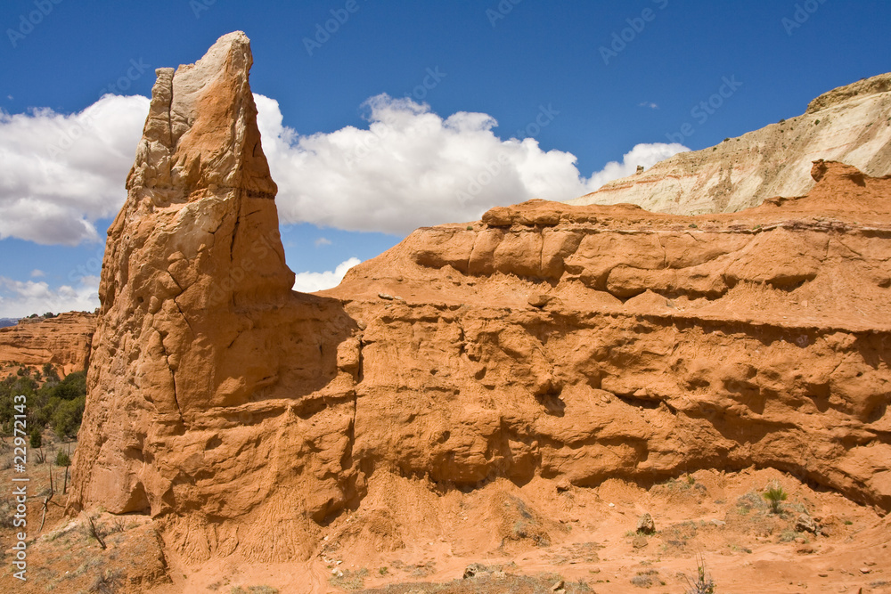 Fototapeta premium Spire formation in Kodachrome