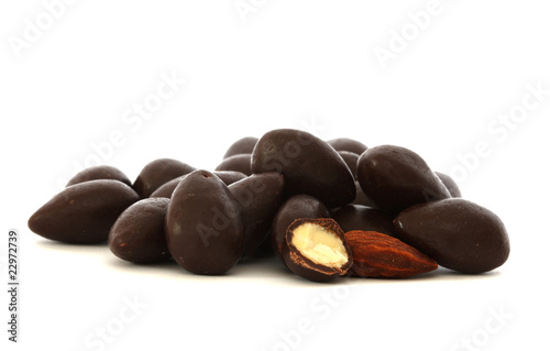 Almond in chocolate