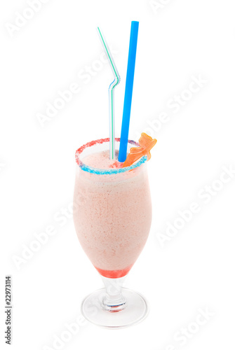 Cocktail from ice-cream