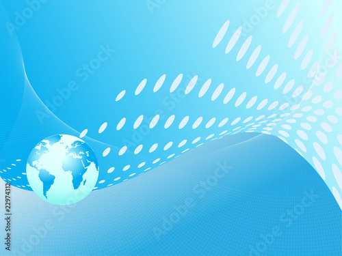 earth curve background