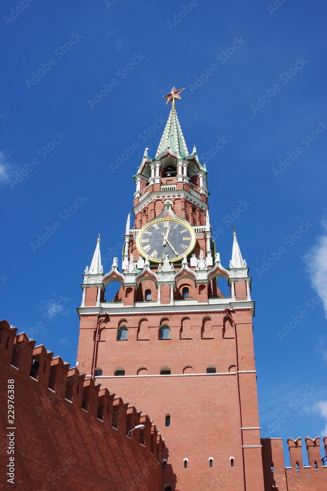Kremlin on Red Square in Moscow
