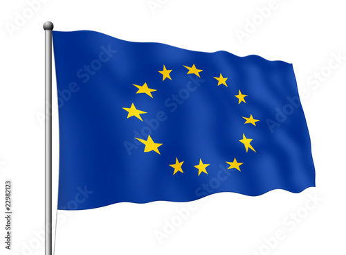 Europa-Flagge photo