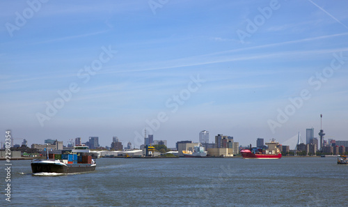 skyine of rotterdam, the Netherlands photo