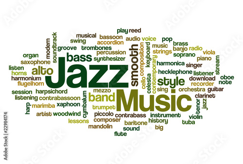 Jazz - Word Cloud #22984174