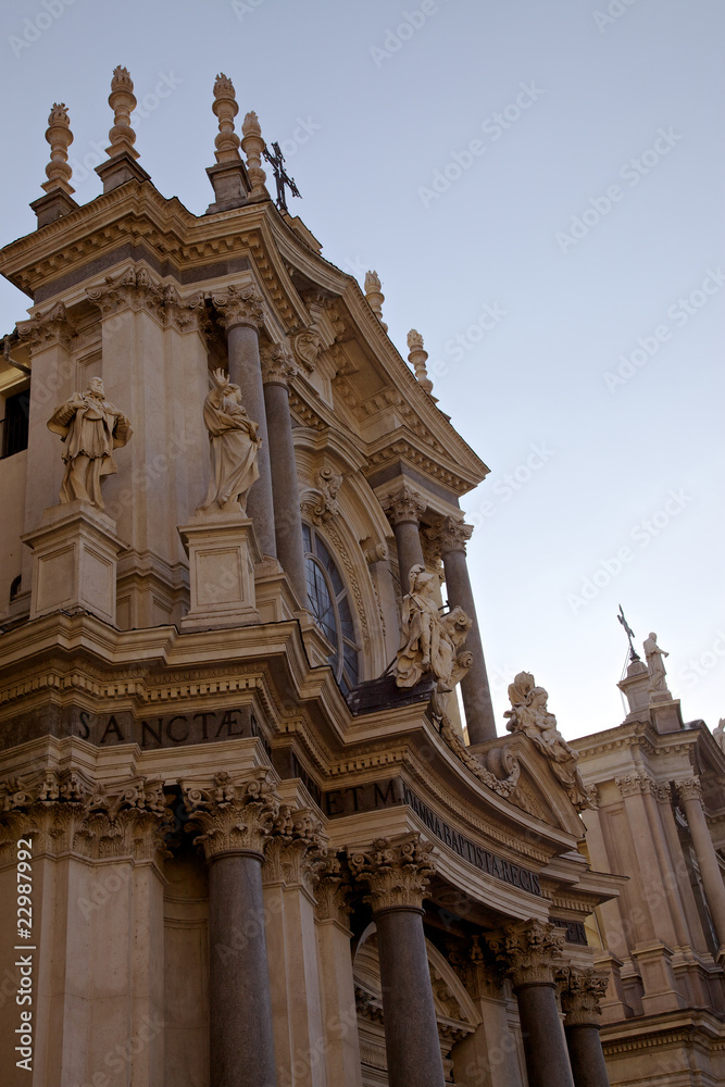 Chiesa di San Carlo, Torino (Piemonte), Italia
