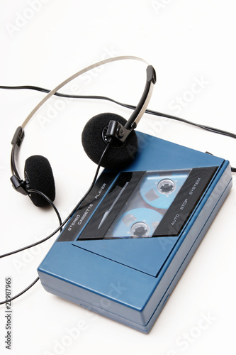 stereo cassette player