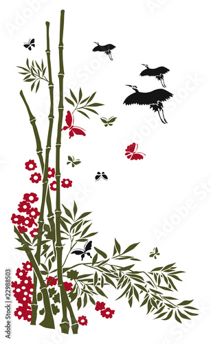 Bambu Japones Ave Flores
