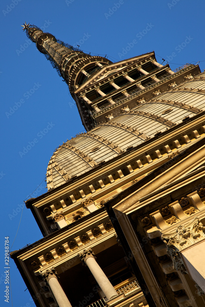 Fototapeta premium Mole Antonelliana, Torino (Piemonte), Italia