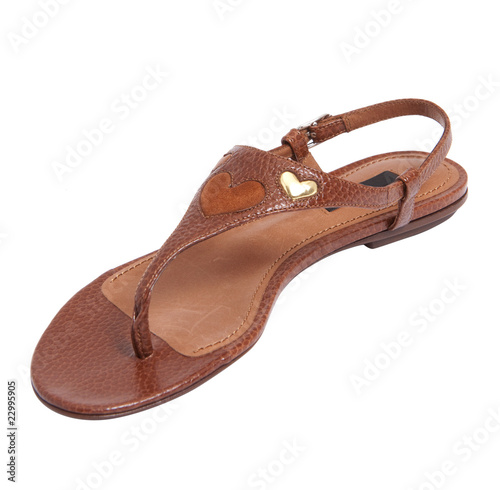 Brown women sandal