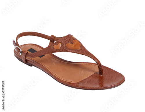 Brown women sandal