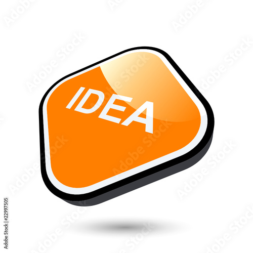 idee symbol zeichen button einfall