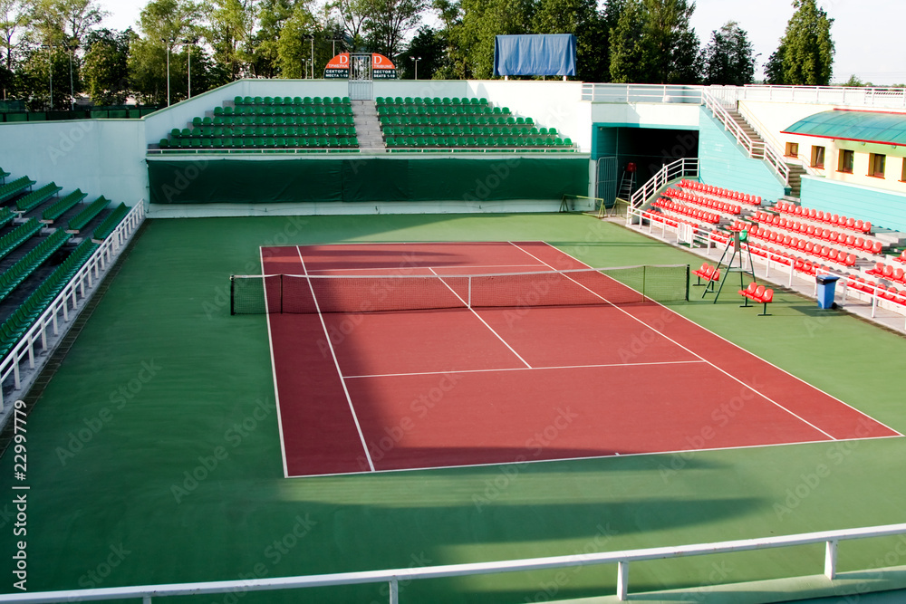 Fototapeta premium Sports tennis arena