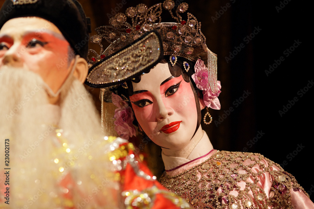 Konstfotografi cantonese opera dummy