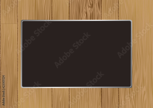 Wooden picture frame