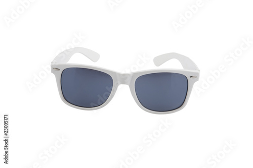 vintage white sunglasses, ultraviolet protection