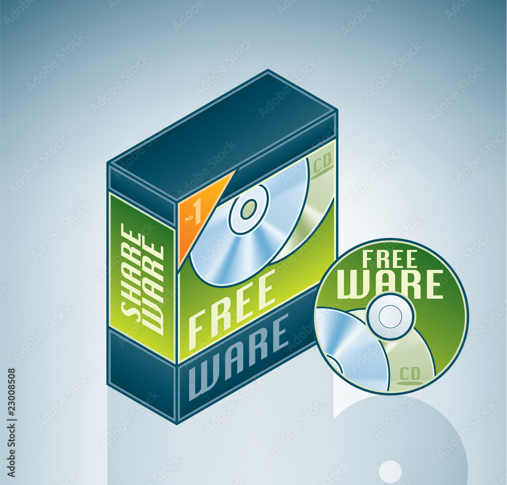 Obraz na płótnie Freeware Software Bundle