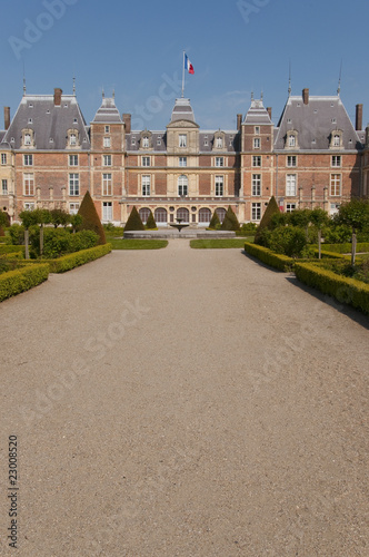 Le parc du château d'Eu (76) et son jardin à la française (roser photo