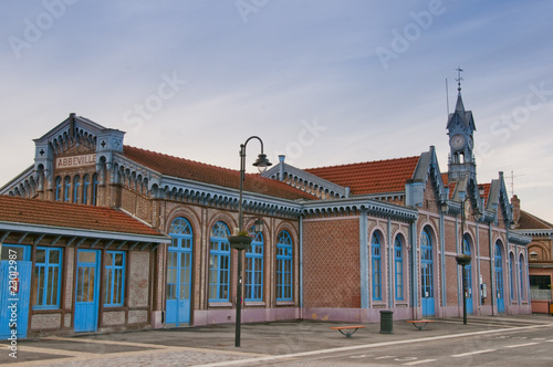 La gare d'Abbeville
