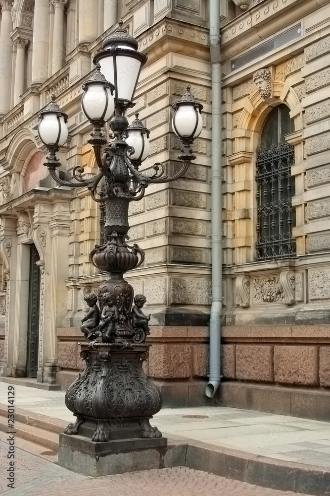 St. Petersburg, lamppost