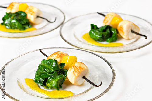 Brochettes de Saint Jacques