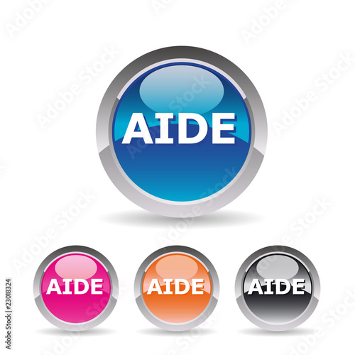 Icône aide, assistance