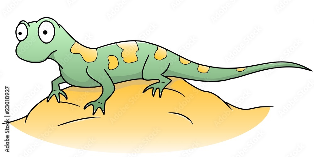 Obraz premium Eidechse