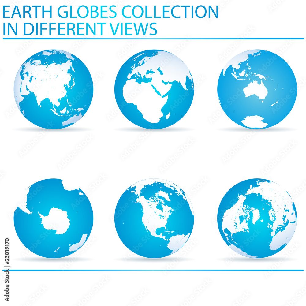 Earth globes Earth globes