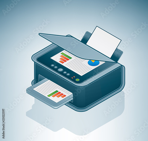 Small Office / Home Inkjet Printer Photocopier