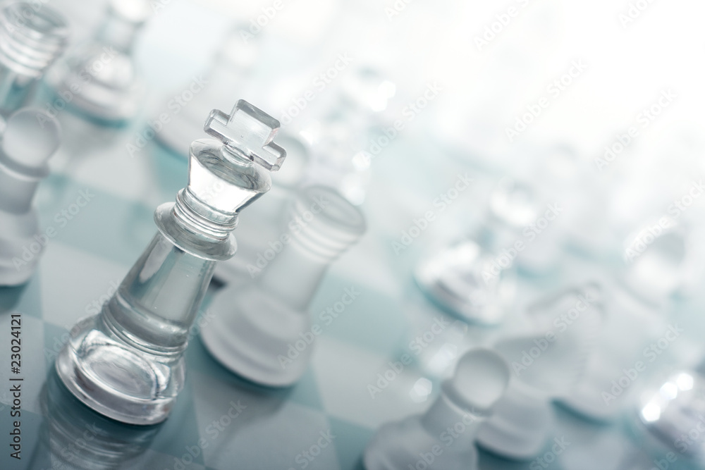 chess pieces isolated on white chess pieces isolated on white