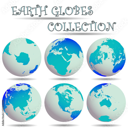 earth globes collection
