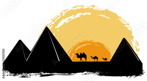 pyramid vector